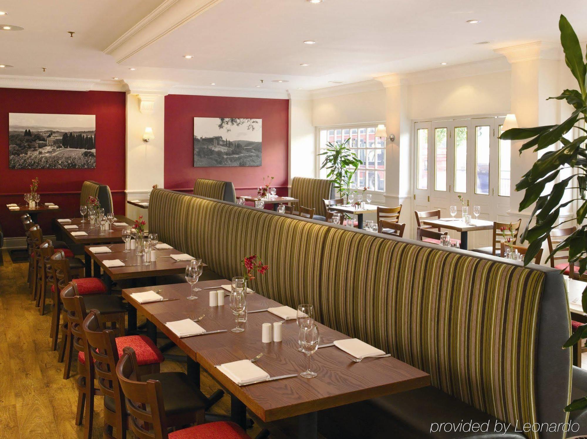 Thistle Westminster Londra Restoran fotoğraf